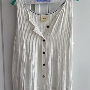 Maeve white tank - size 12